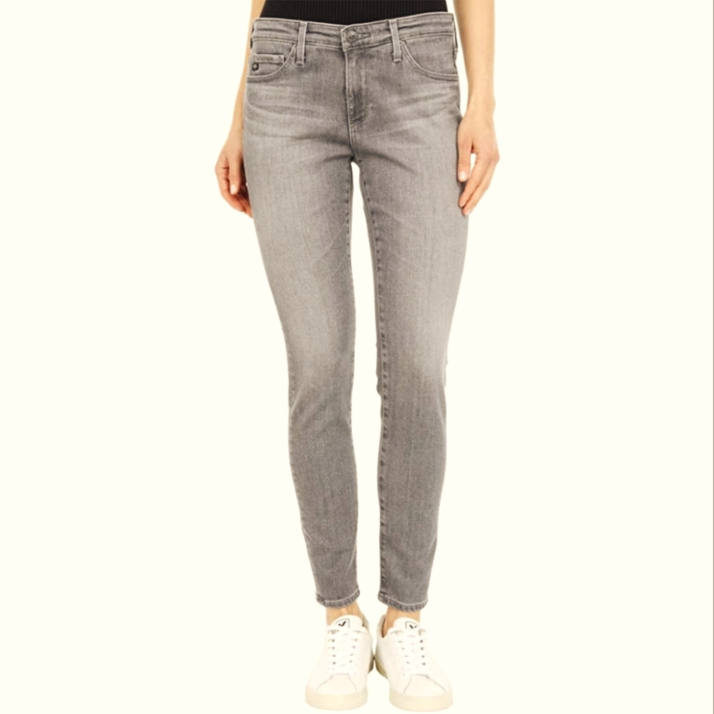 Adriana Goldschmied Jeans, Grey Protoge Straight Leg